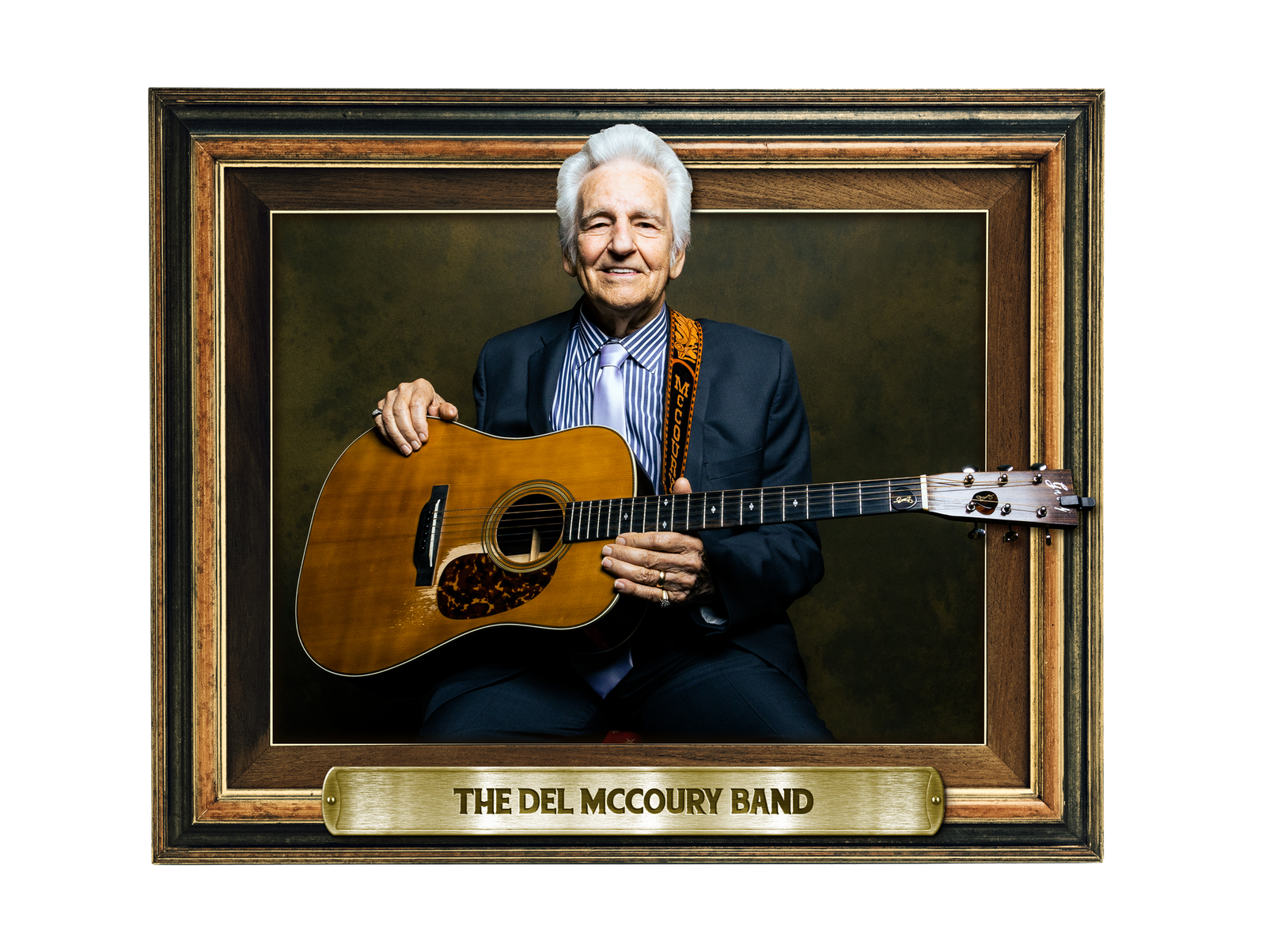 Del McCoury Band artist plaque for Jenny Brook Bluegrass Festival 2027plaque for Jenny Brook Bluegrass Festival 2027